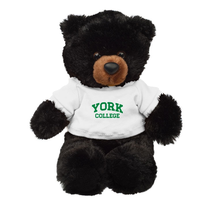 PLUSH, BUSTER BEAR WITH YCP WHITE  TEE