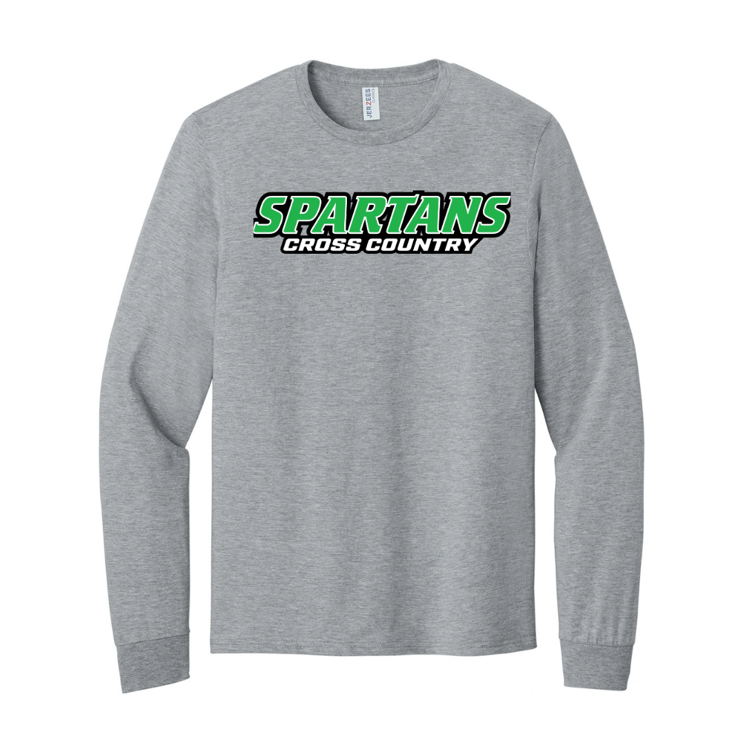 CUSTOM JERZEES CLASSICS LONG SLEEVE T-SHIRT- CROSS COUNTRY