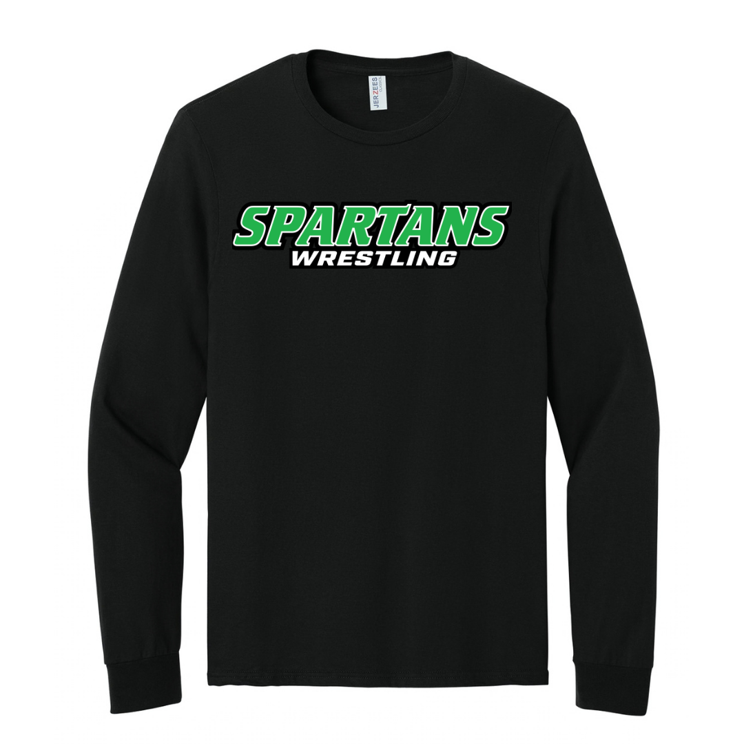 CUSTOM JERZEES CLASSICS LONG SLEEVE T-SHIRT- WRESTLING