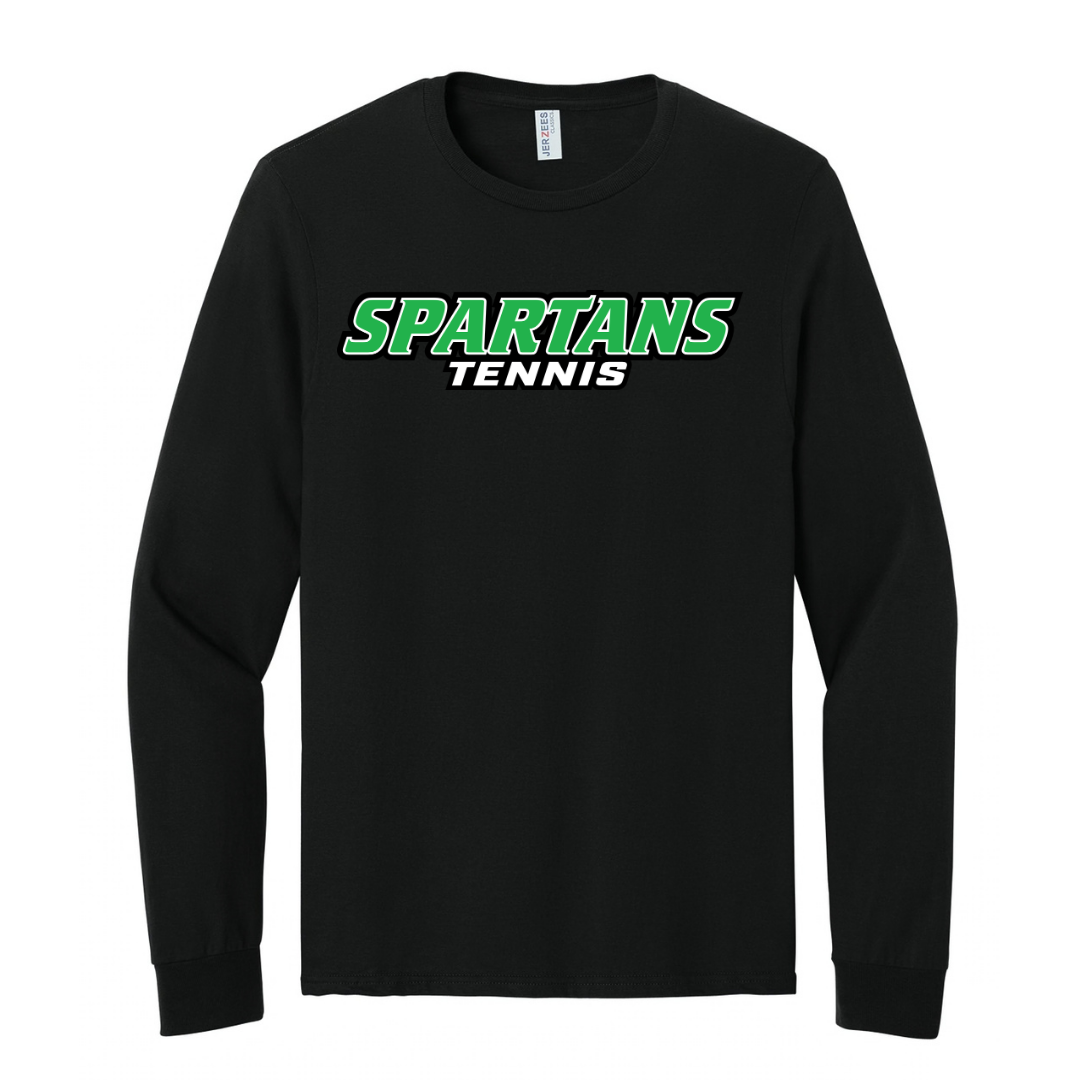 CUSTOM JERZEES CLASSICS LONG SLEEVE T-SHIRT- TENNIS