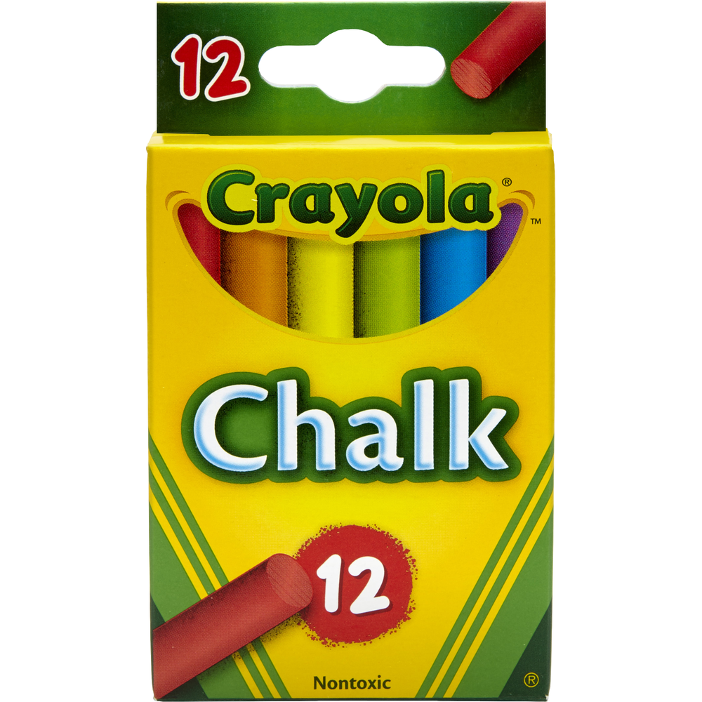 Chalk: Crayola Assorted 12 Pack