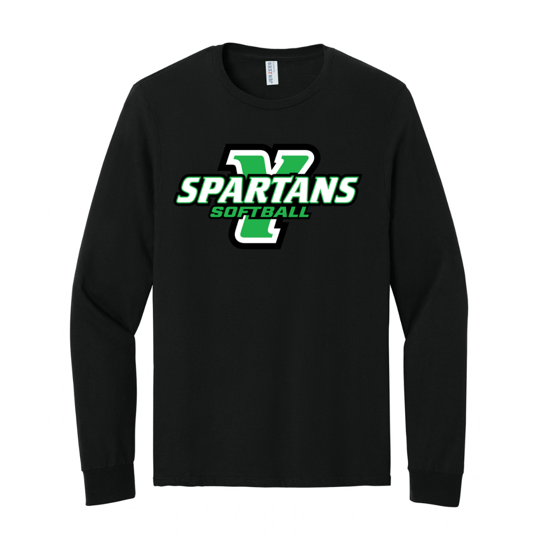 CUSTOM JERZEES CLASSICS LONG SLEEVE T-SHIRT- SOFTBALL