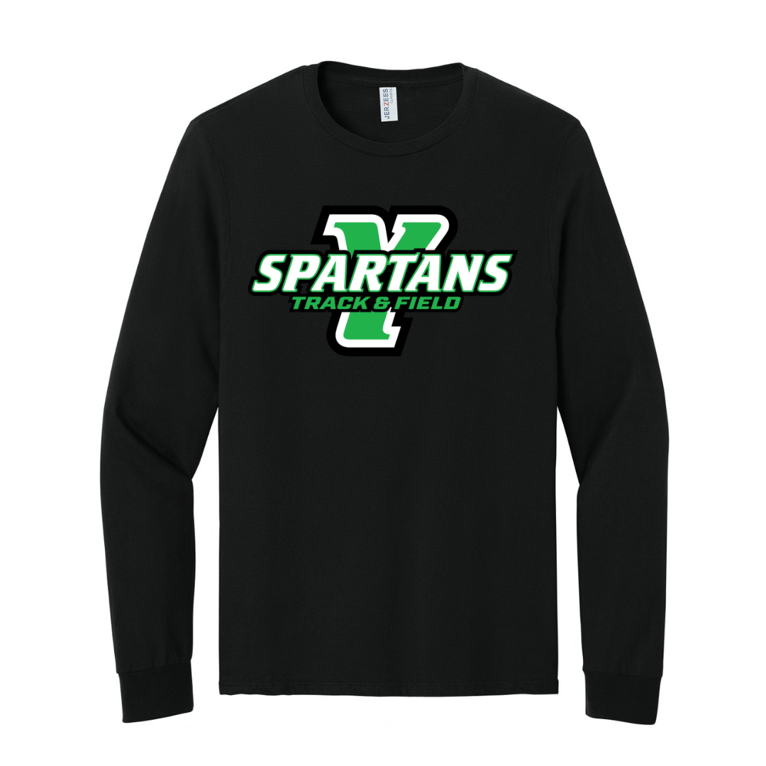 CUSTOM JERZEES CLASSICS LONG SLEEVE T-SHIRT- TRACK AND FIELD