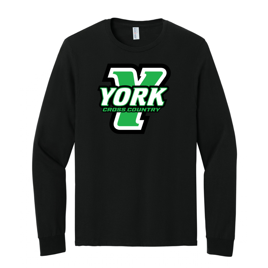 CUSTOM JERZEES CLASSICS LONG SLEEVE T-SHIRT- CROSS COUNTRY