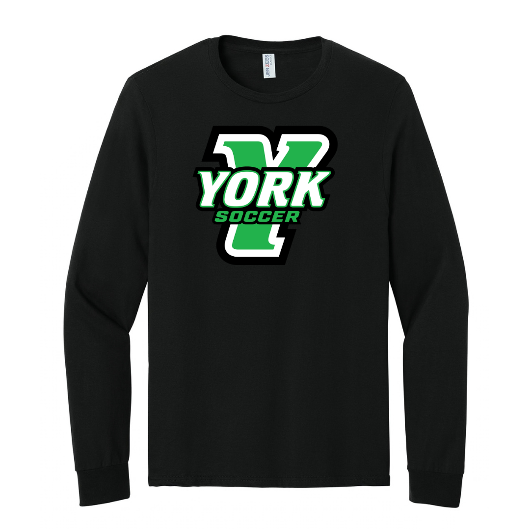 CUSTOM JERZEES CLASSICS LONG SLEEVE T-SHIRT- SOCCER