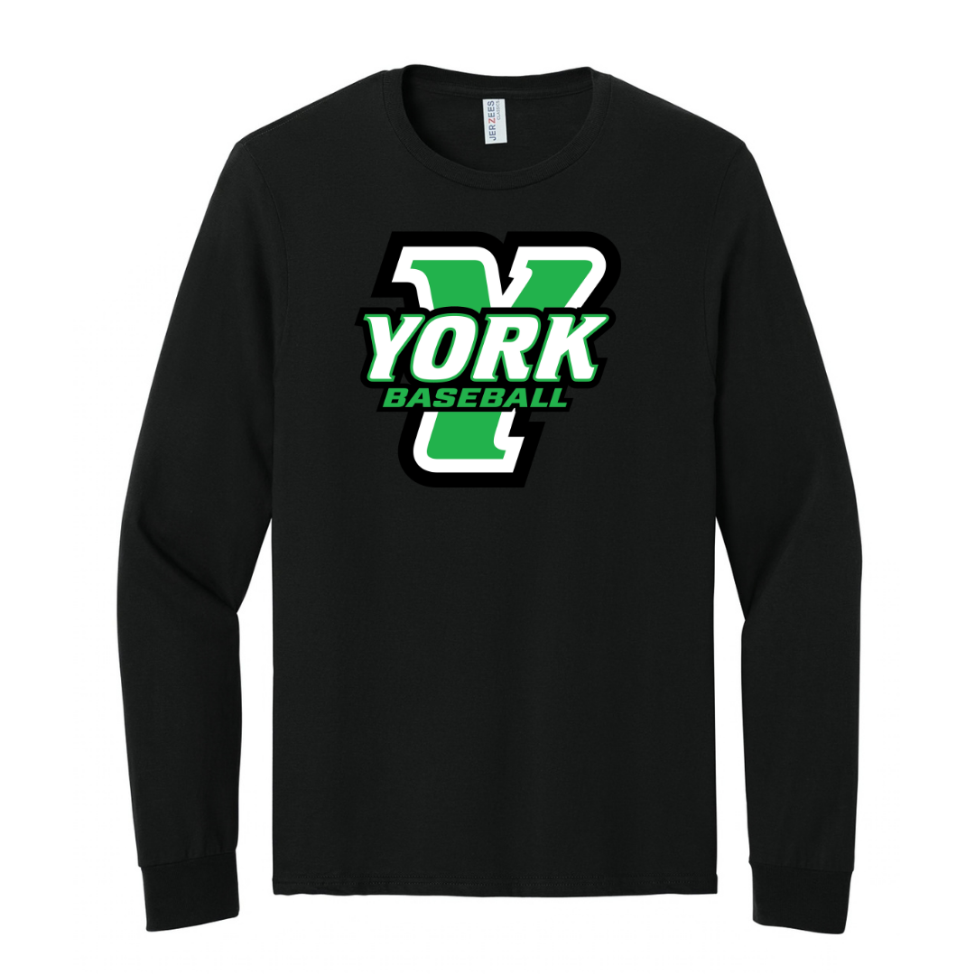 CUSTOM JERZEES CLASSICS LONG SLEEVE T-SHIRT-BASEBALL