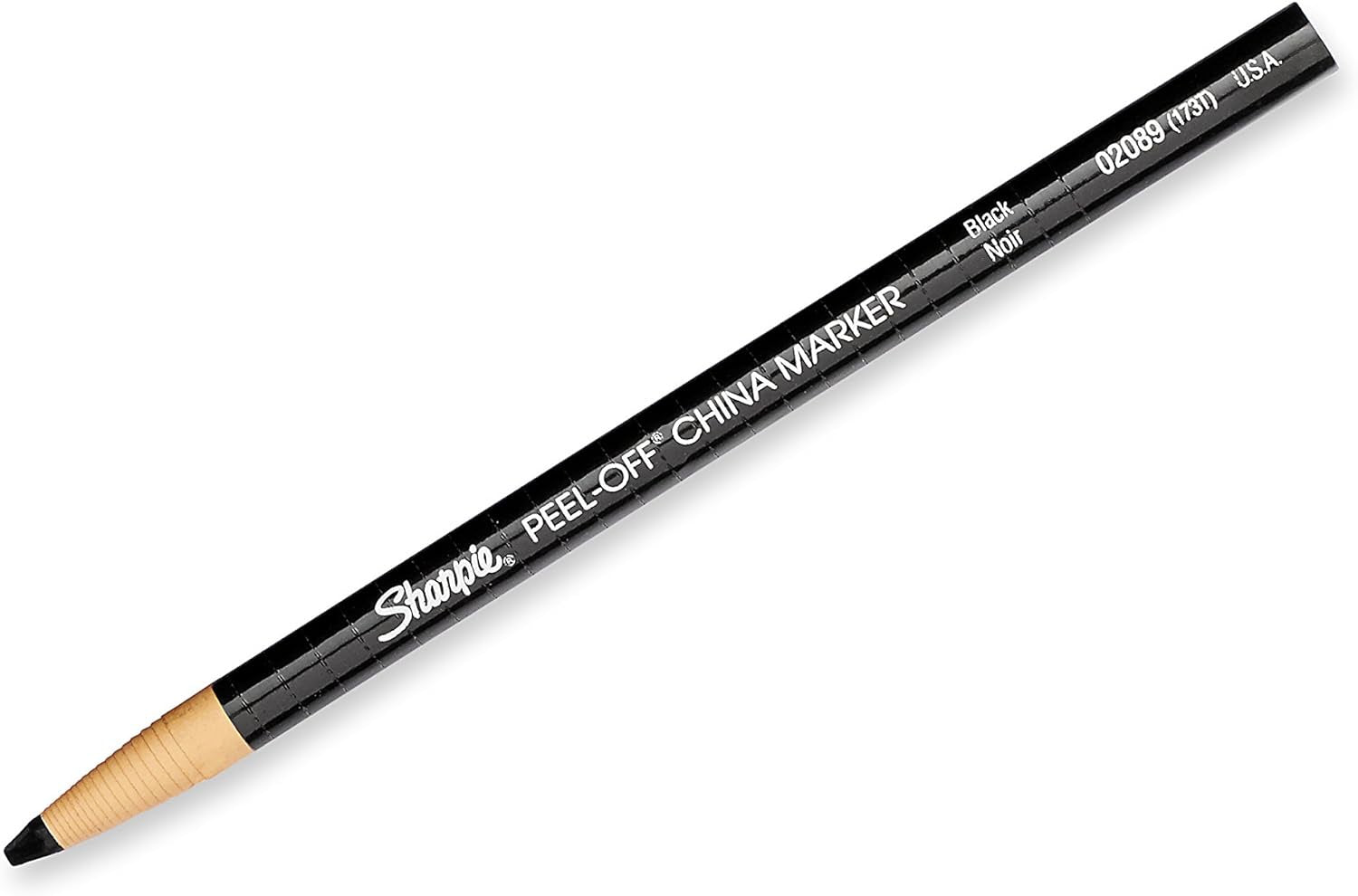 Pencil: China Marker w/Peel-Off - Black