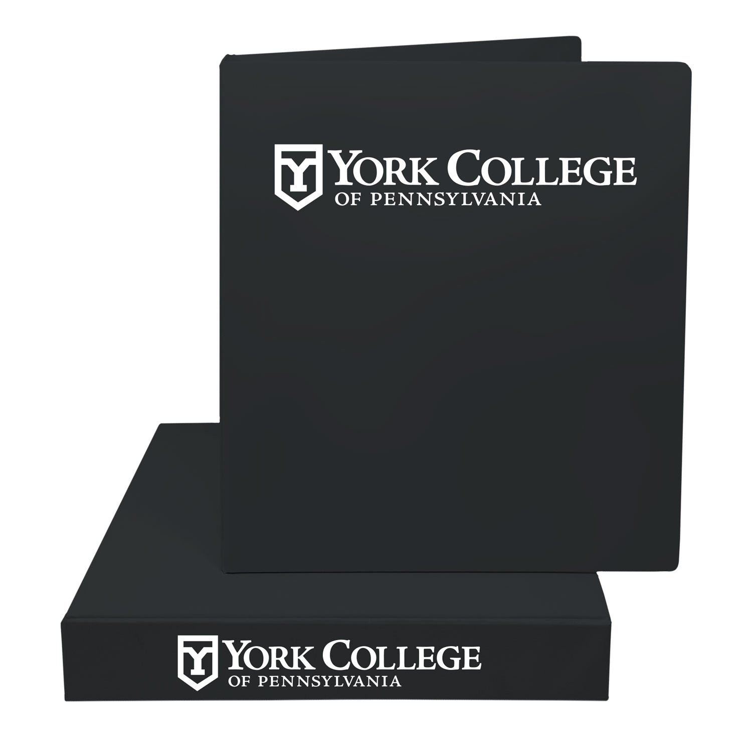 Binder: 1" Vinyl York College Imprinted