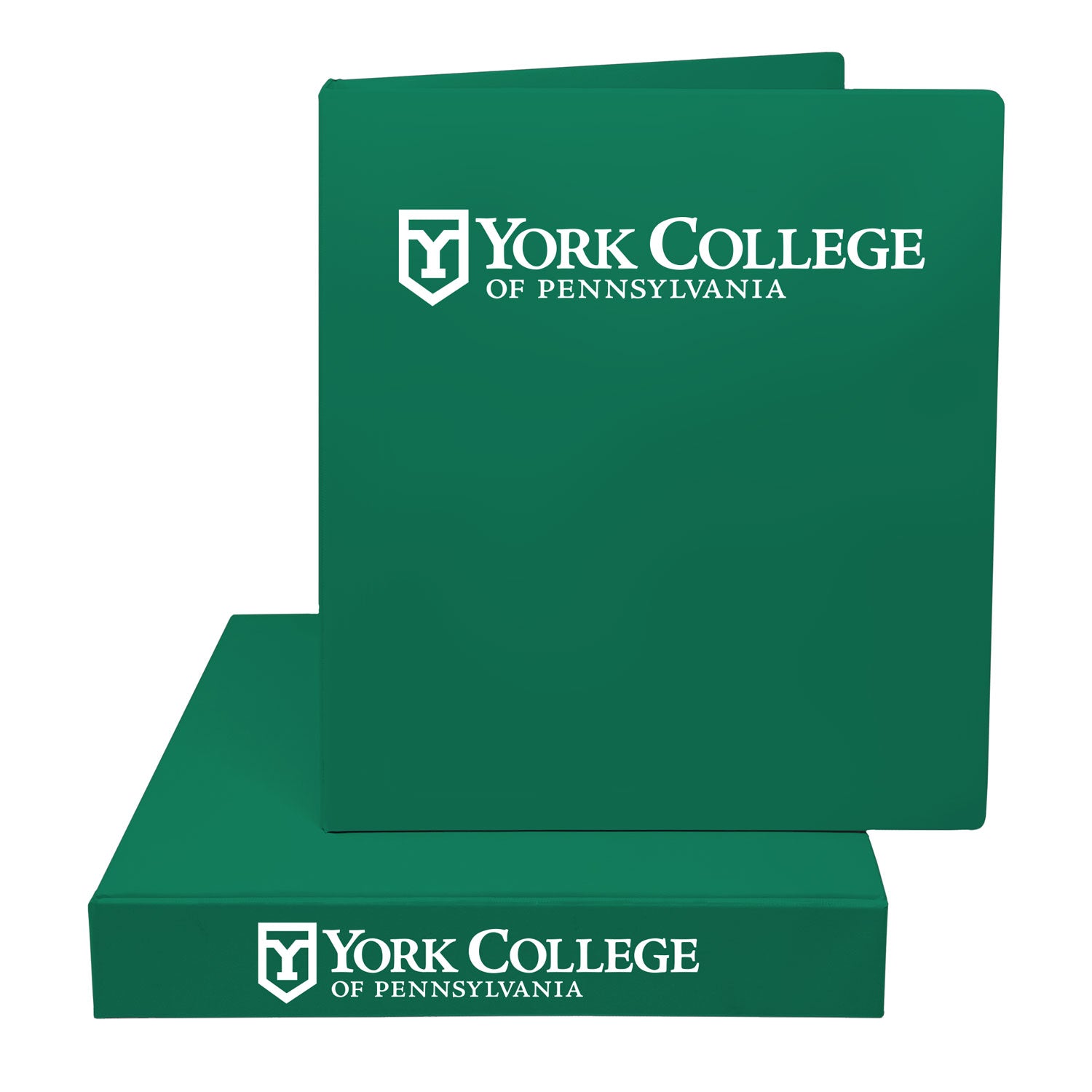 Binder: 1" Vinyl York College Imprinted