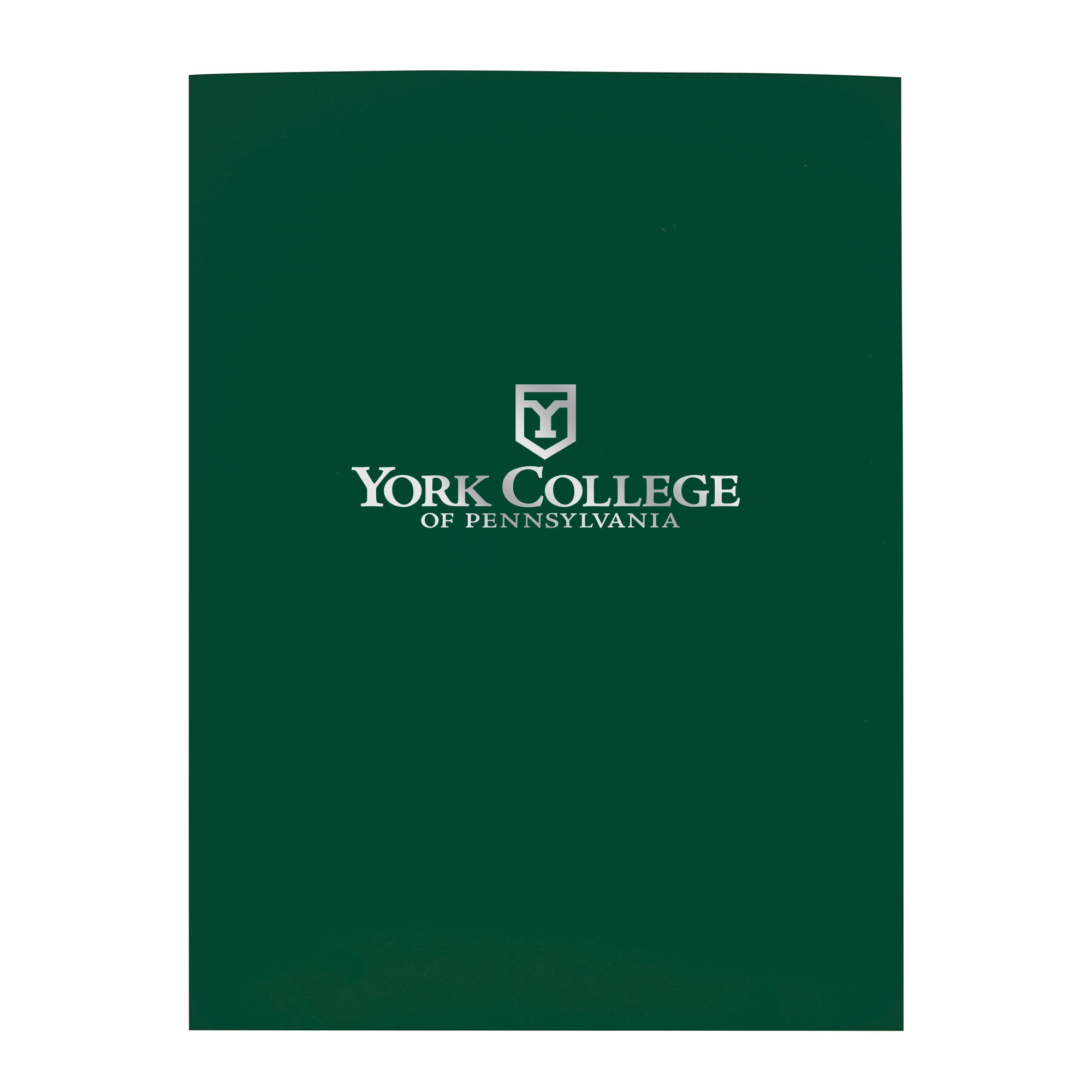 Folder: York College Imprinted w/Pockets