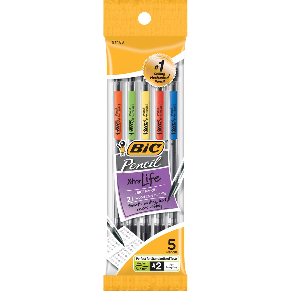 Pencil: Mechanical Xtra Life - .7mm - 5 Pack