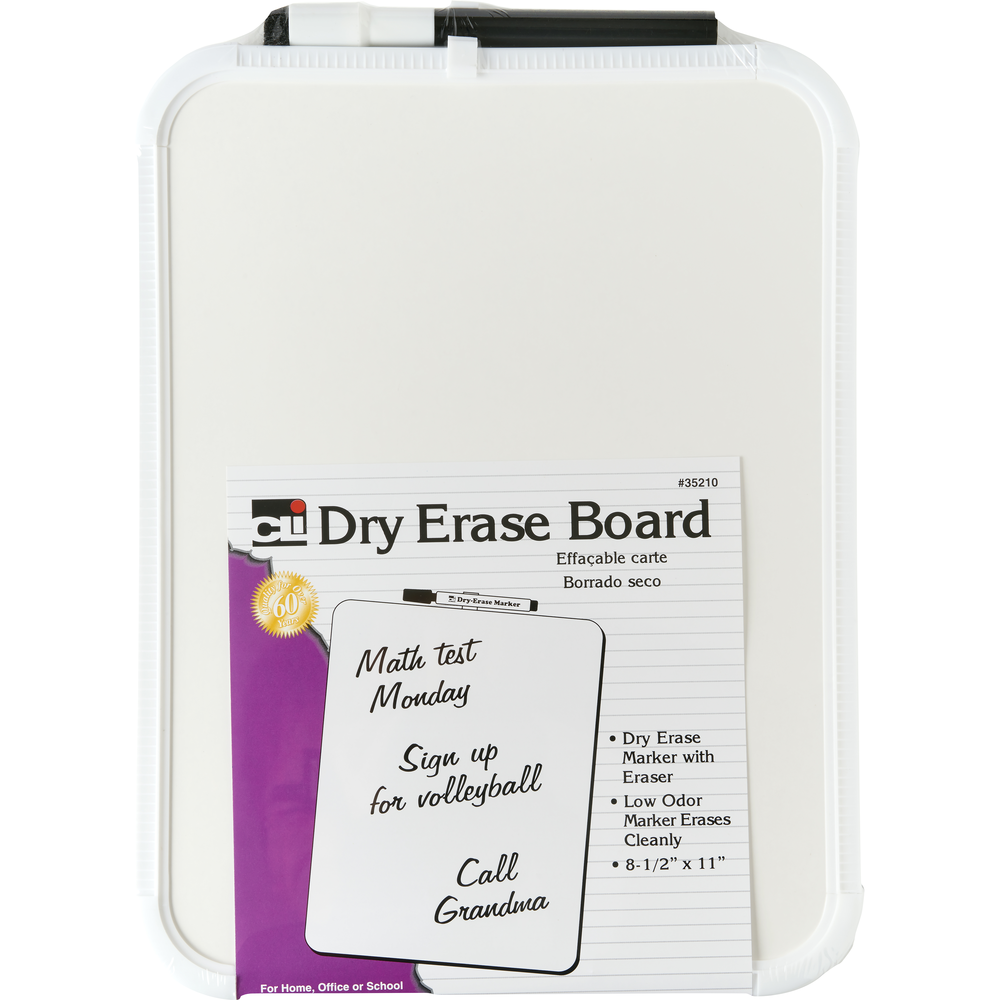 Dry Erase Board - Plastic Framed - 8.5x11