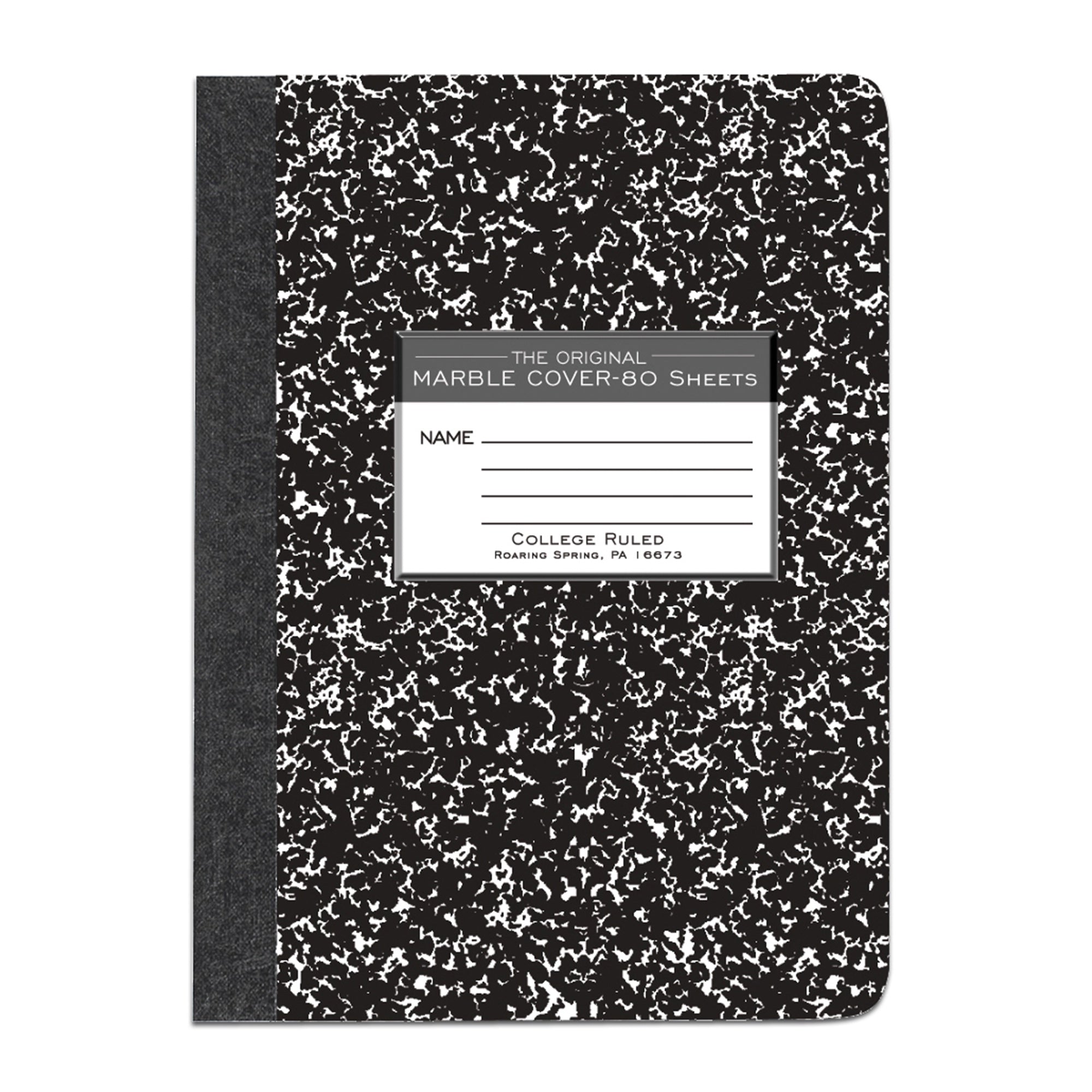 Composition Book: College Ruled - 7.5x9.5 - 80 Sheets