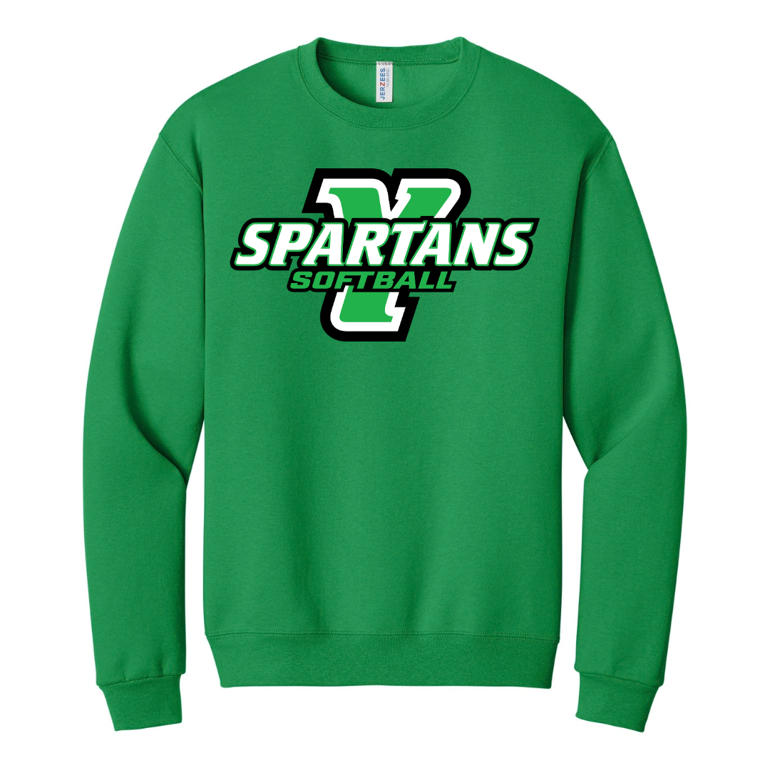 CUSTOM JERZEES CLASSICS CREW SWEATSHIRT-SOFTBALL