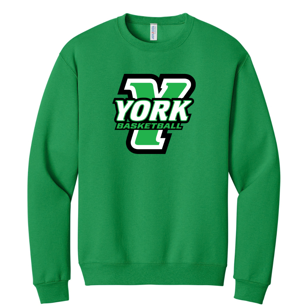 CUSTOM JERZEES CLASSICS CREW SWEATSHIRT- BASKETBALL
