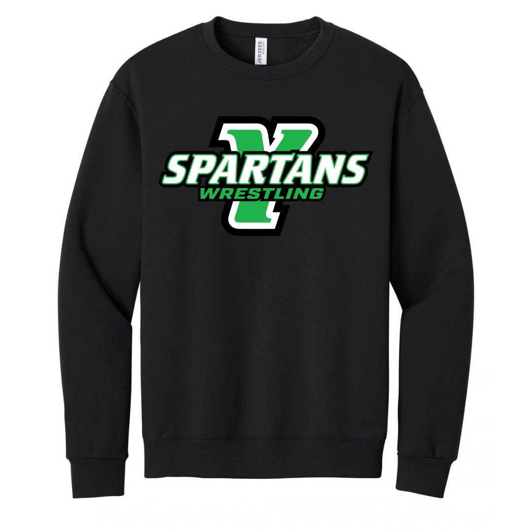 CUSTOM JERZEES CLASSICS CREW SWEATSHIRT- WRESTLING