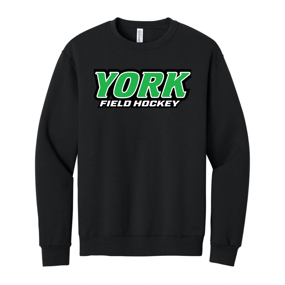 CUSTOM JERZEES CLASSICS CREW SWEATSHIRT- FIELD HOCKEY