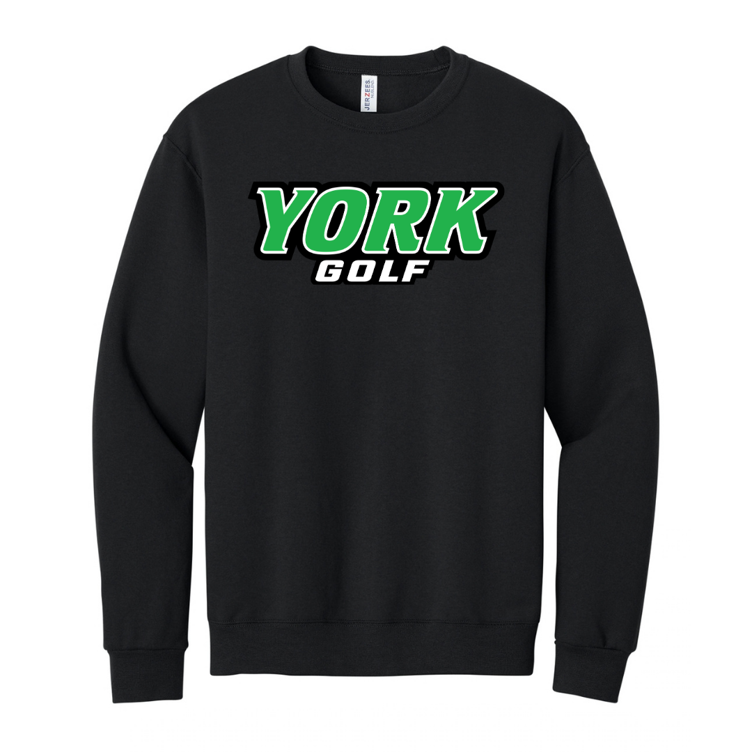 CUSTOM JERZEES CLASSICS CREW SWEATSHIRT- GOLF