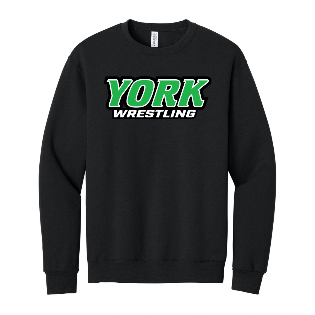 CUSTOM JERZEES CLASSICS CREW SWEATSHIRT- WRESTLING