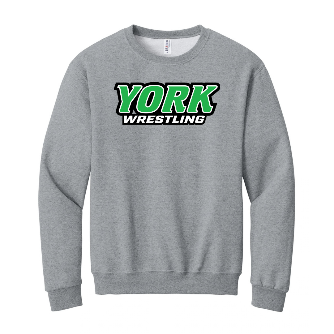 CUSTOM JERZEES CLASSICS CREW SWEATSHIRT- WRESTLING