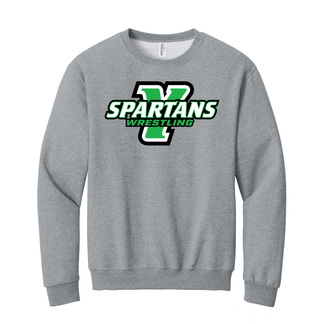 CUSTOM JERZEES CLASSICS CREW SWEATSHIRT- WRESTLING