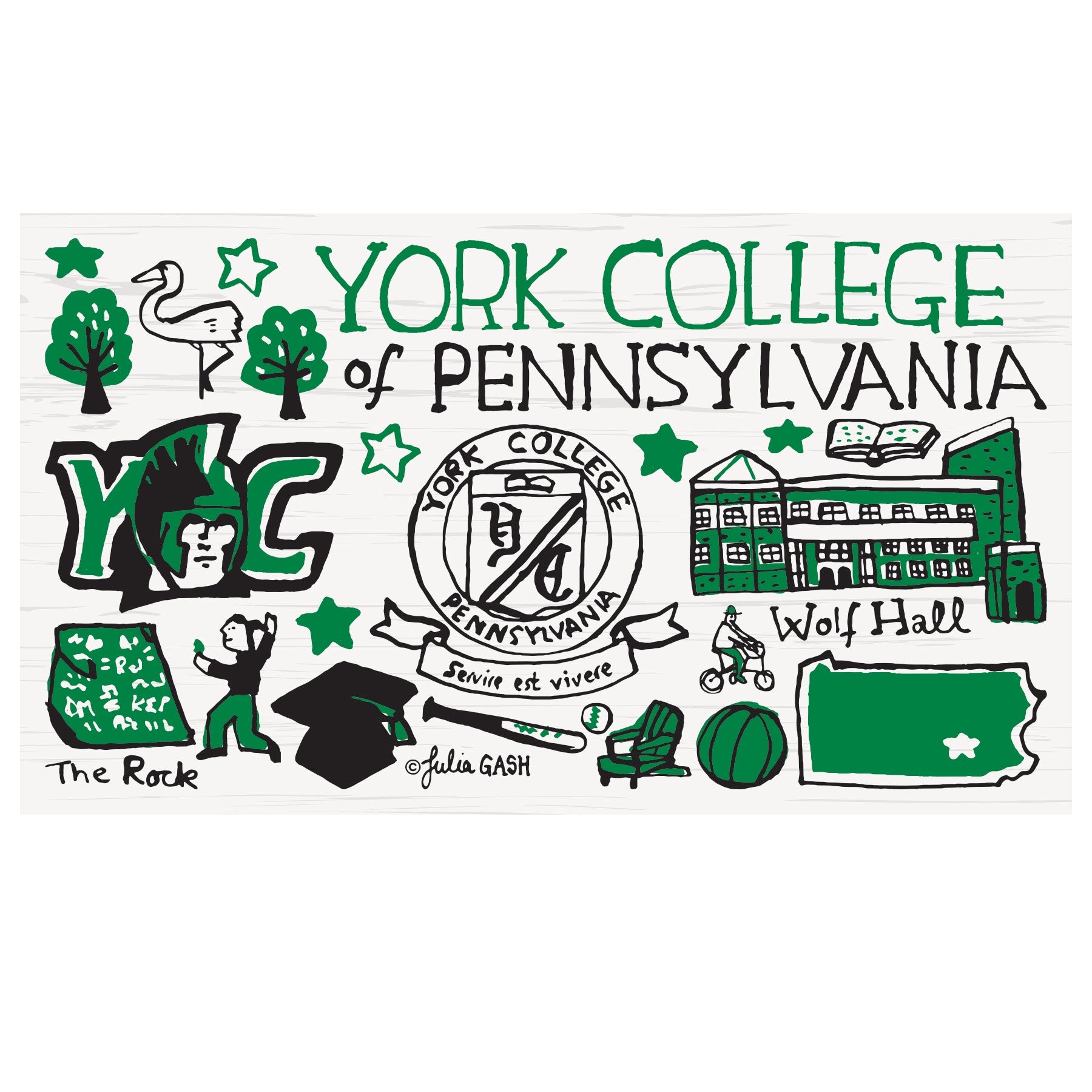 JULIA GASH YCP MAGNET