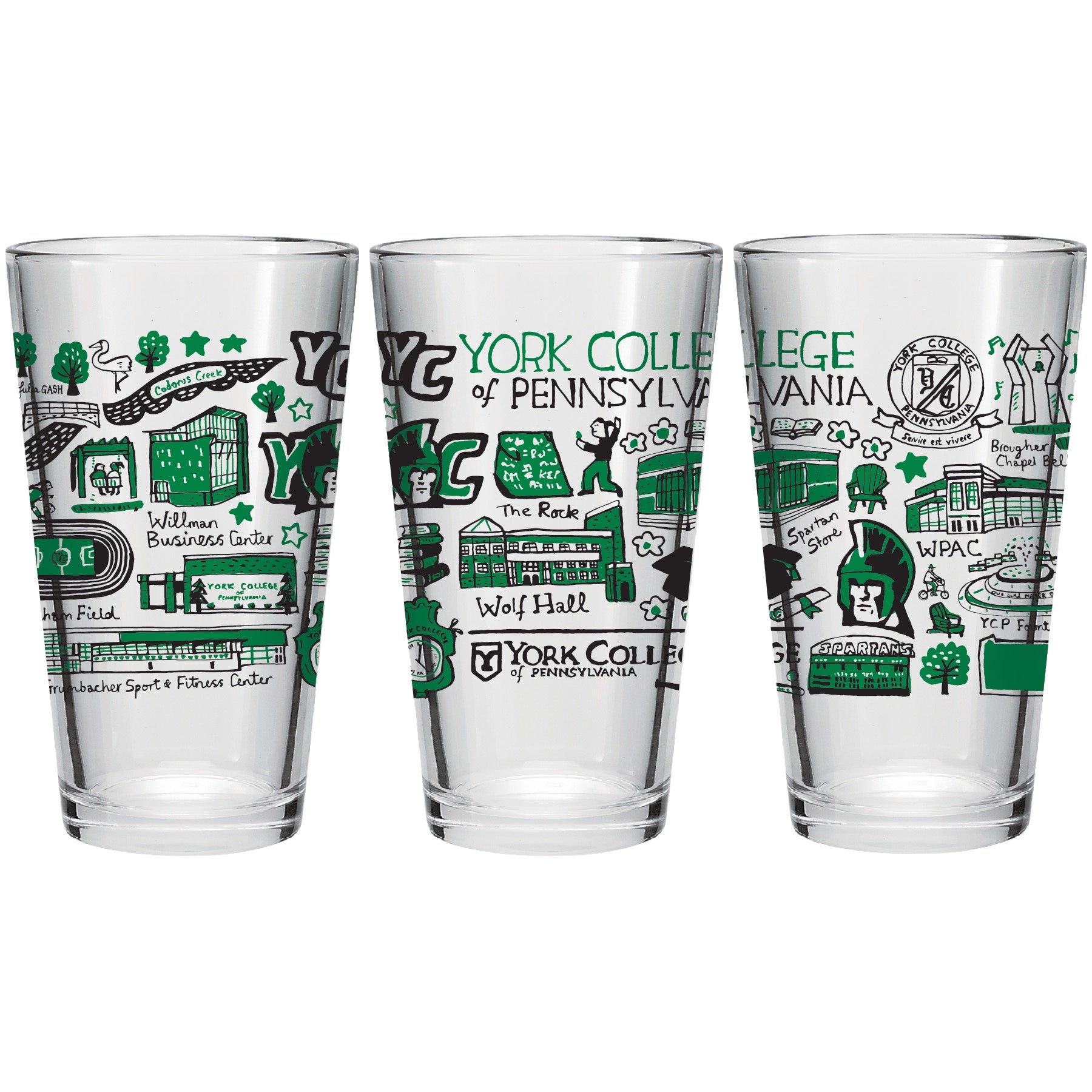 JULIA GASH PINT YCP GLASS