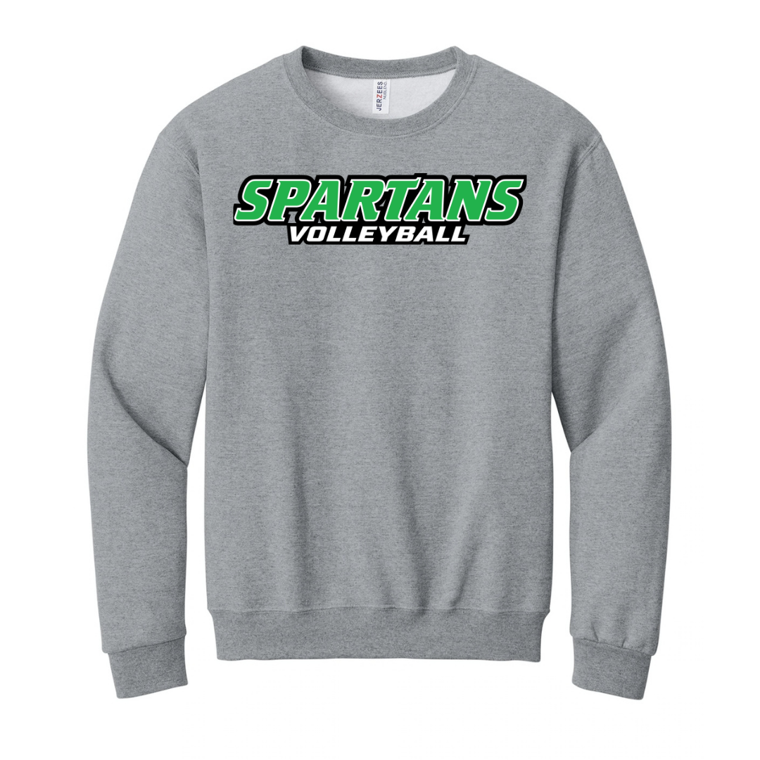 CUSTOM JERZEES CLASSICS CREW SWEATSHIRT- VOLLEYBALL