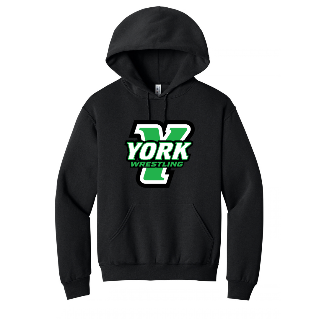 CUSTOM JERZEES CLASSICS HOOD SWEATSHIRT- WRESTLING