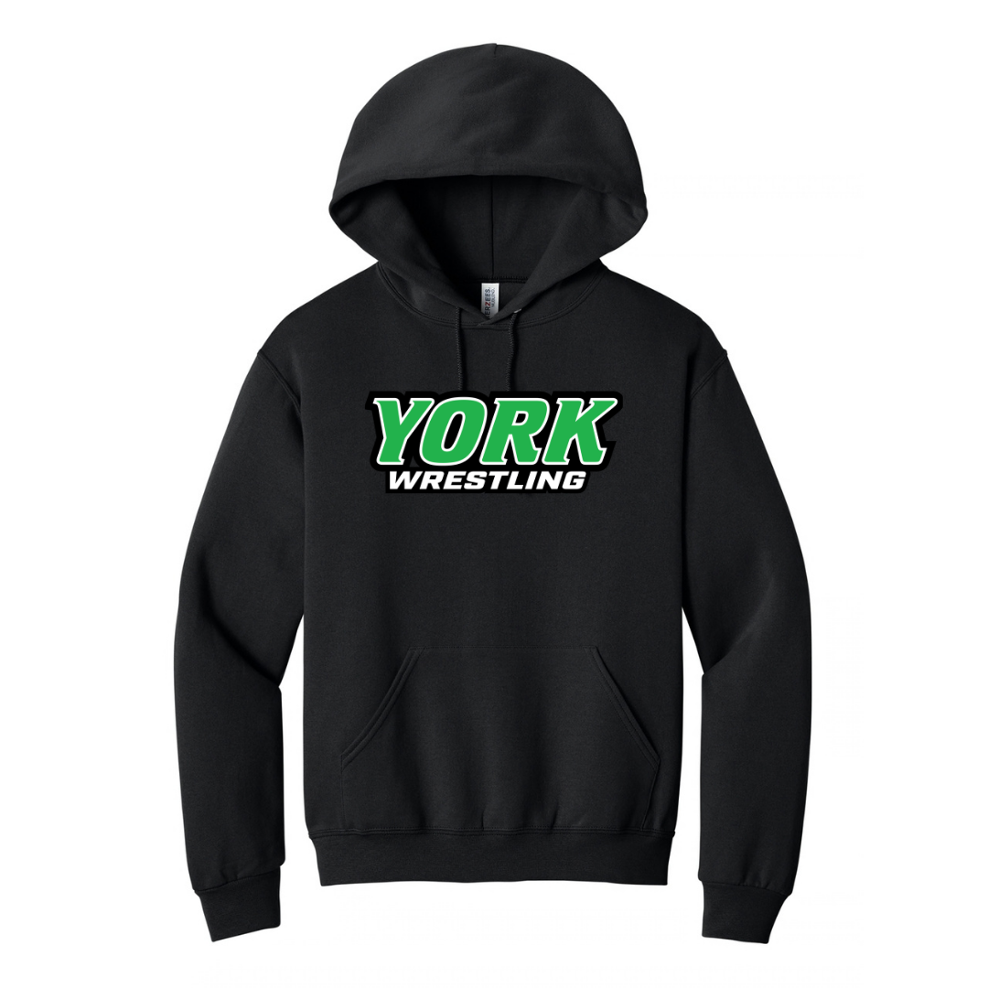 CUSTOM JERZEES CLASSICS HOOD SWEATSHIRT- WRESTLING