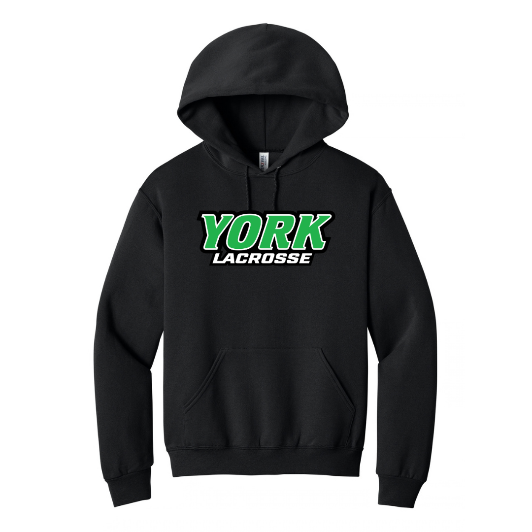 CUSTOM JERZEES CLASSICS HOOD SWEATSHIRT- LACROSSE