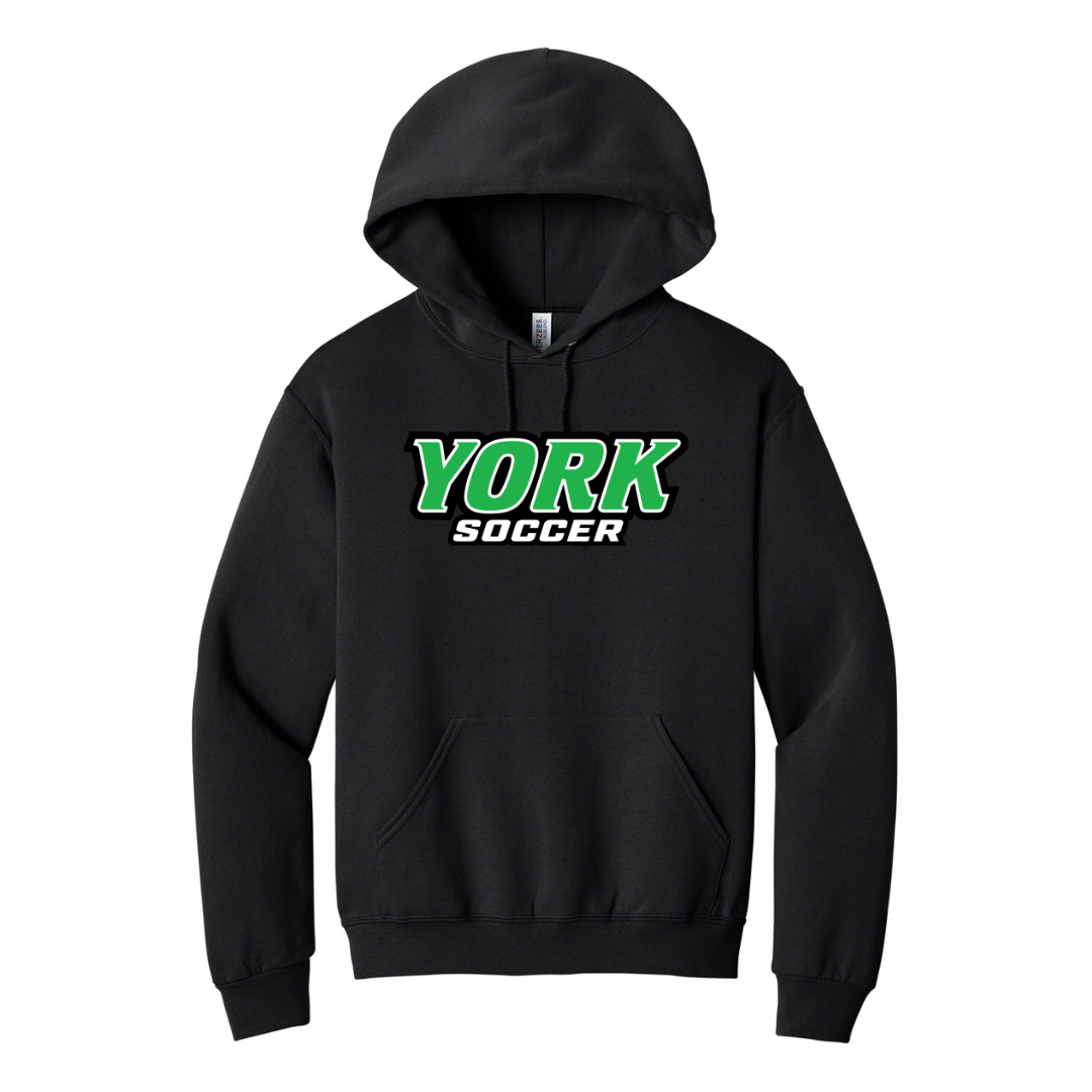 CUSTOM JERZEES CLASSICS HOOD SWEATSHIRT- SOCCER