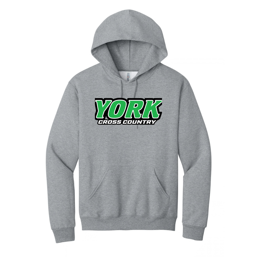 CUSTOM JERZEES CLASSICS HOOD SWEATSHIRT- CROSS COUNTRY
