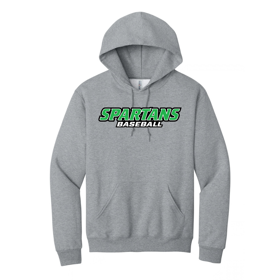 CUSTOM JERZEES CLASSICS HOOD SWEATSHIRT- BASEBALL