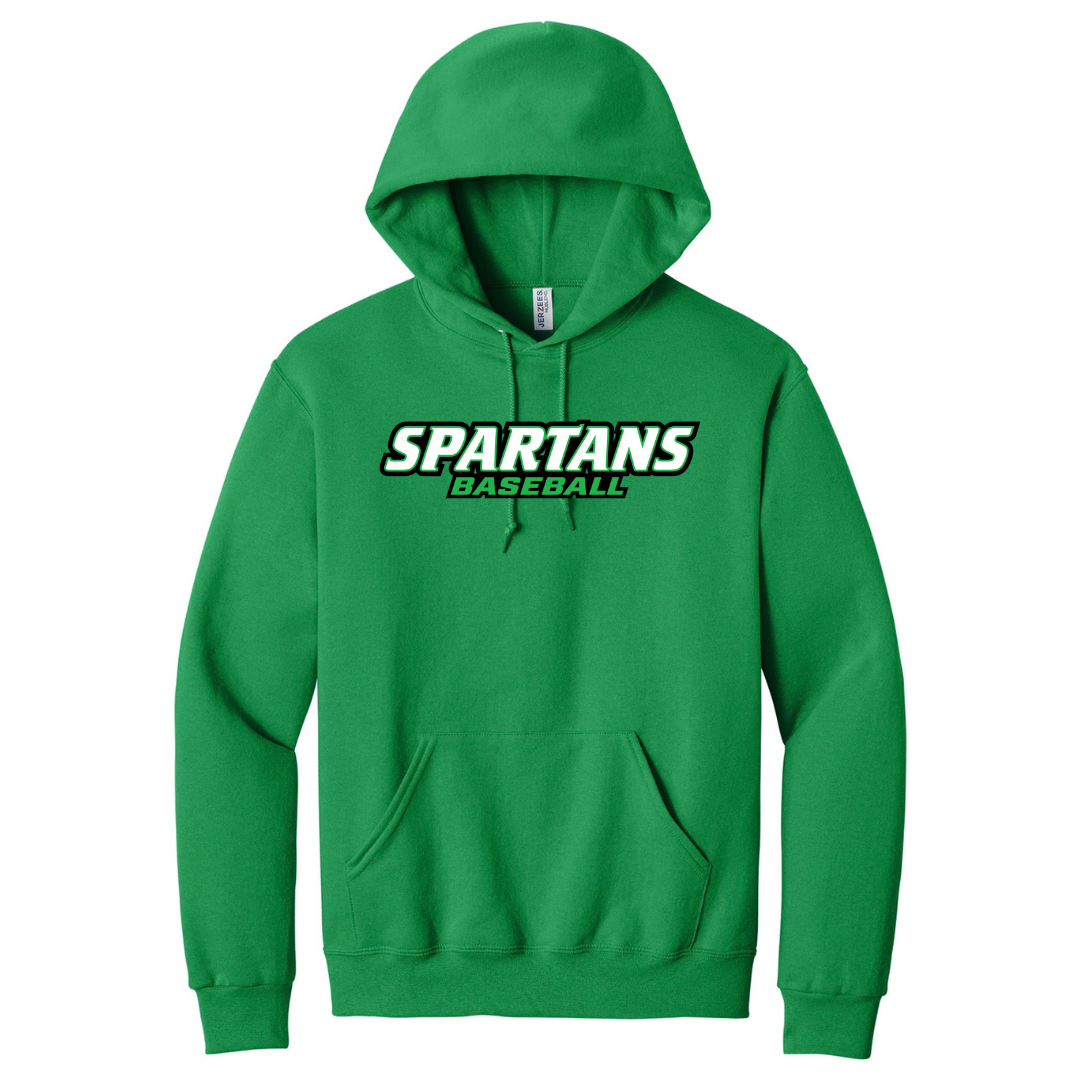 CUSTOM JERZEES CLASSICS HOOD SWEATSHIRT- BASEBALL