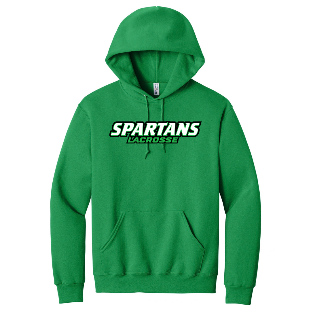 CUSTOM JERZEES CLASSICS HOOD SWEATSHIRT- LACROSSE