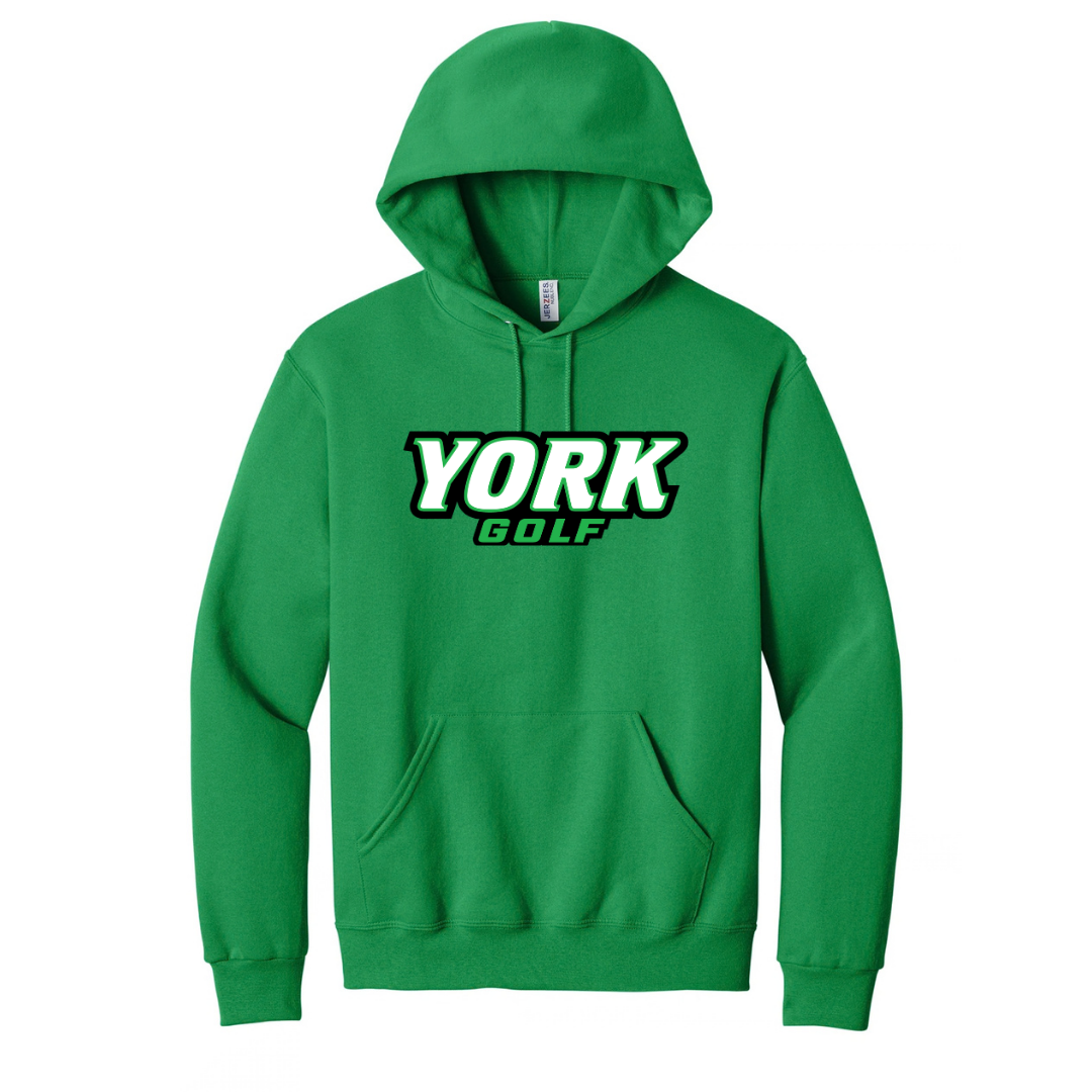 CUSTOM JERZEES CLASSICS HOOD SWEATSHIRT- GOLF