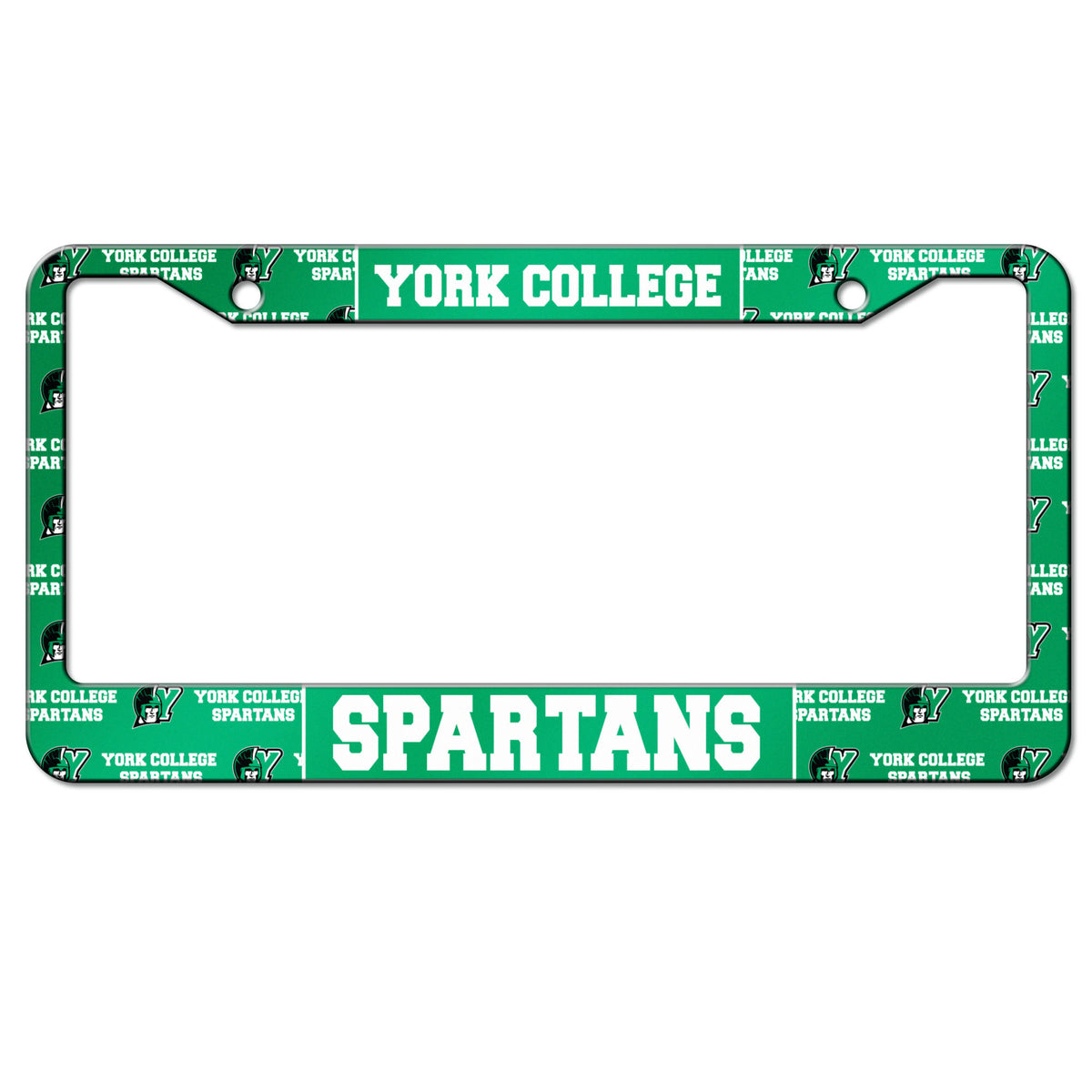 License Plate Frame: Hillcrest Multi-Color