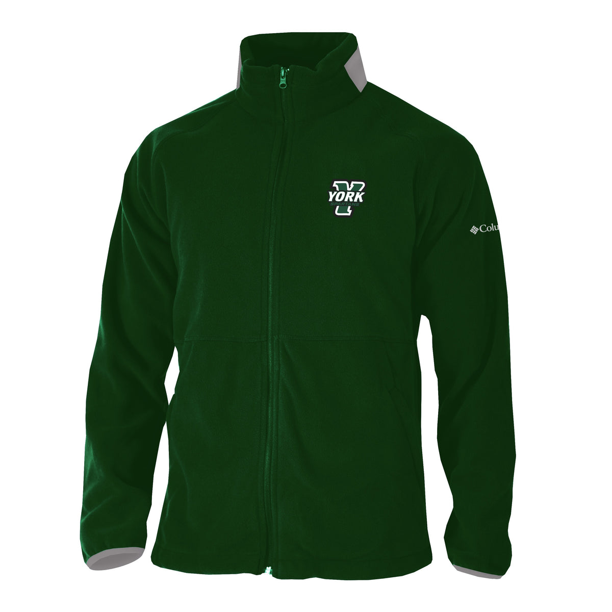 COLUMBIA EVEREST RIDGE FLEECE YORK COLLEGE FULL ZIP JACKET