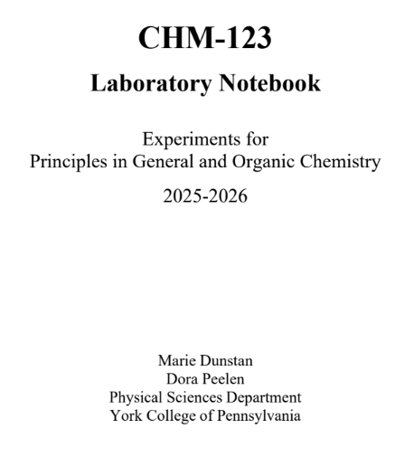 CHM123 Lab Notebook 2025-2026