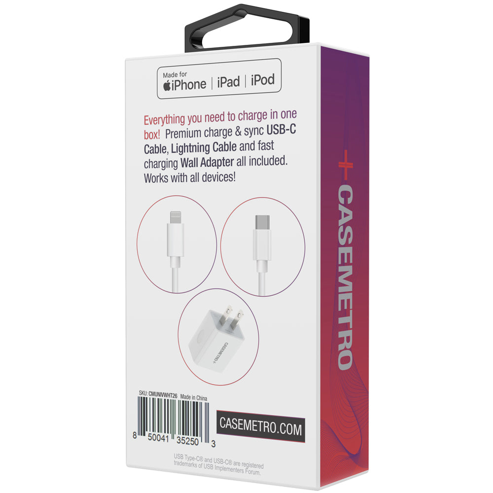 Universal Charging Set – Includes Wall Adapter