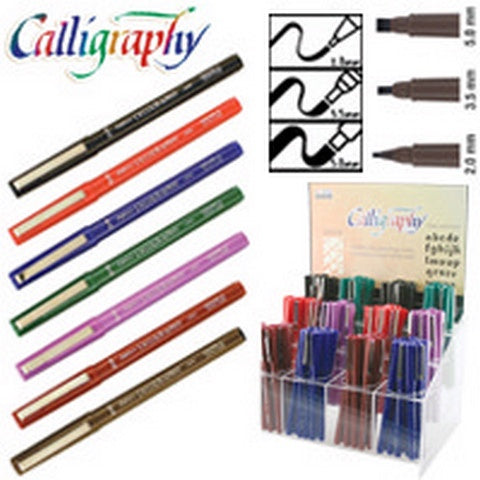 Pen: Calligraphy - 5.0mm - Black