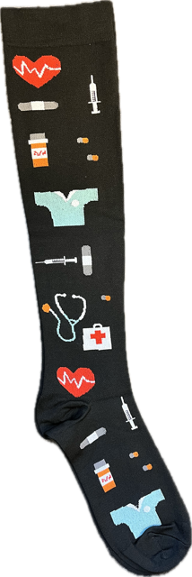 Nursing Compression Socks - Various Prints