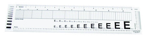 Ruler: Graphic Arts Combo 13"