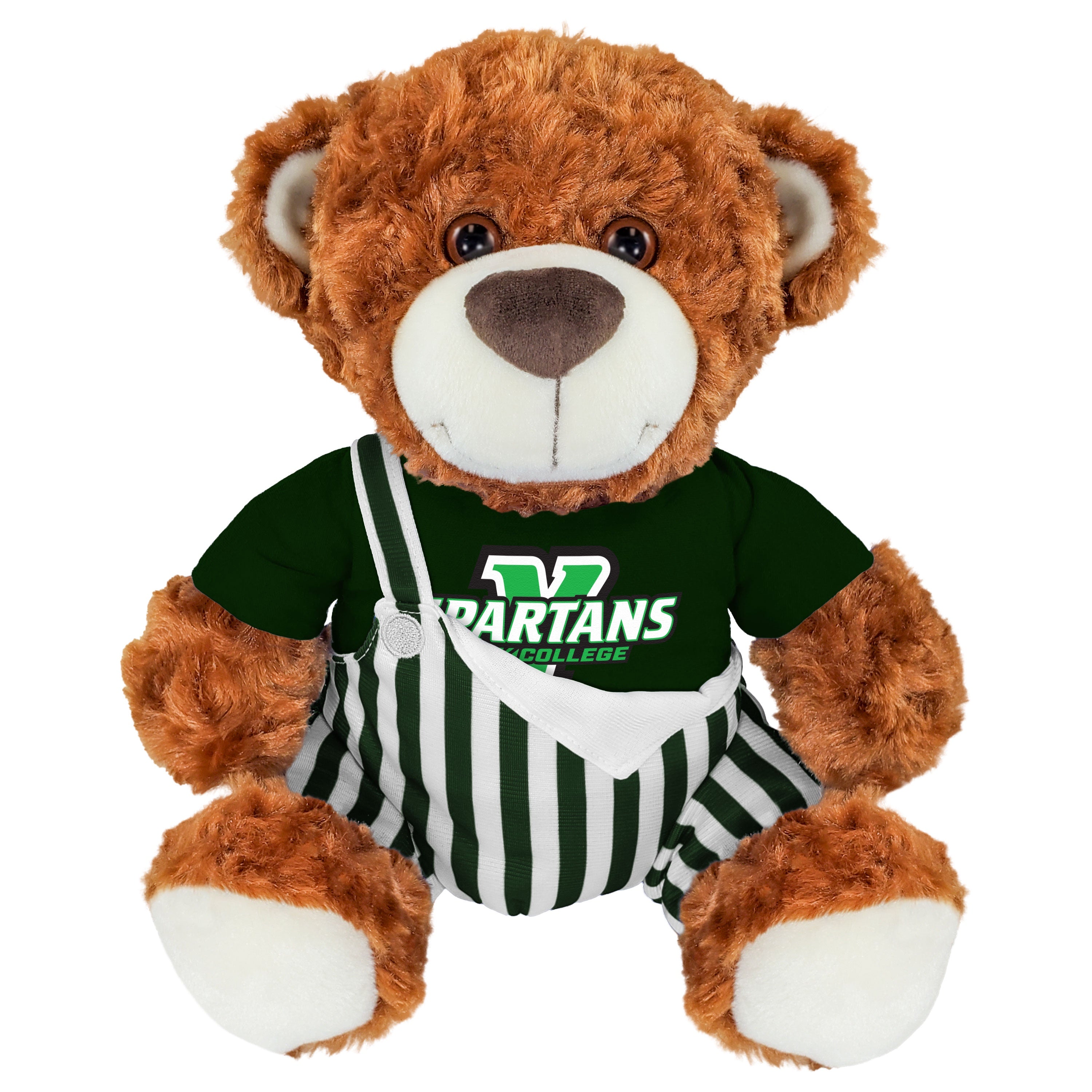 Plush: Game Day Bib Bear 10" - Brown