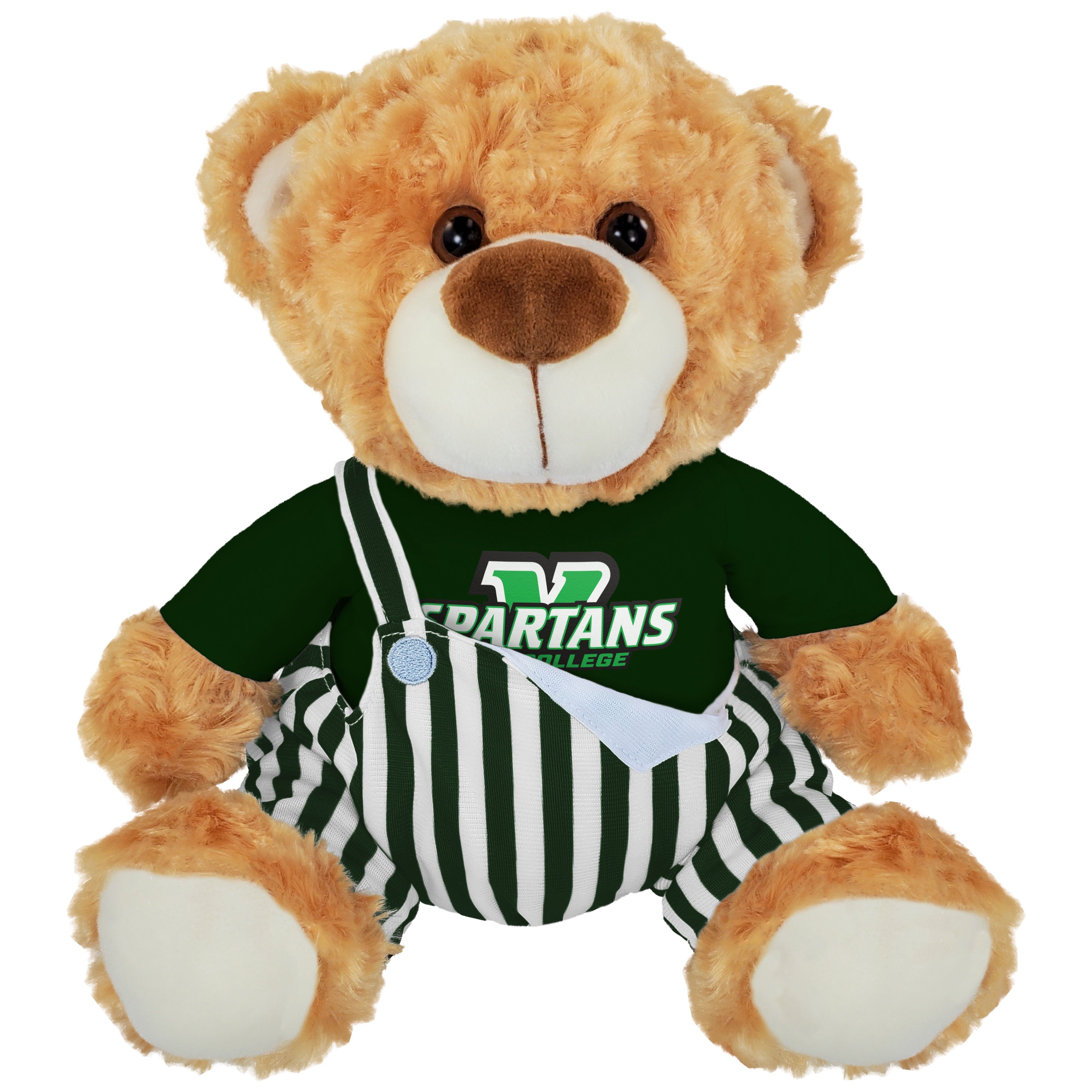 Plush: Game Day Bib Bear 10" - Tan