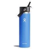 HYDRO FLASK WATER BOTTLE 24 OZ WIDE MOUTH FLEX STRAW CAP