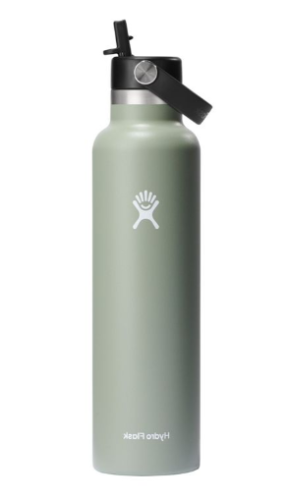 HYDRO FLASK WATER BOTTLE 24 OZ STANDARD FLEX STRAW CAP