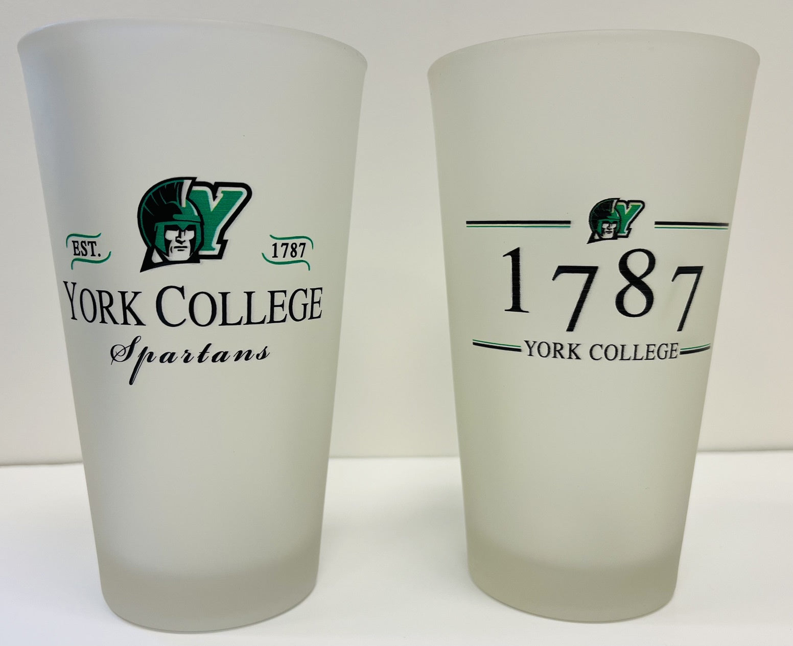 Pint Glass: Frosted - 16oz