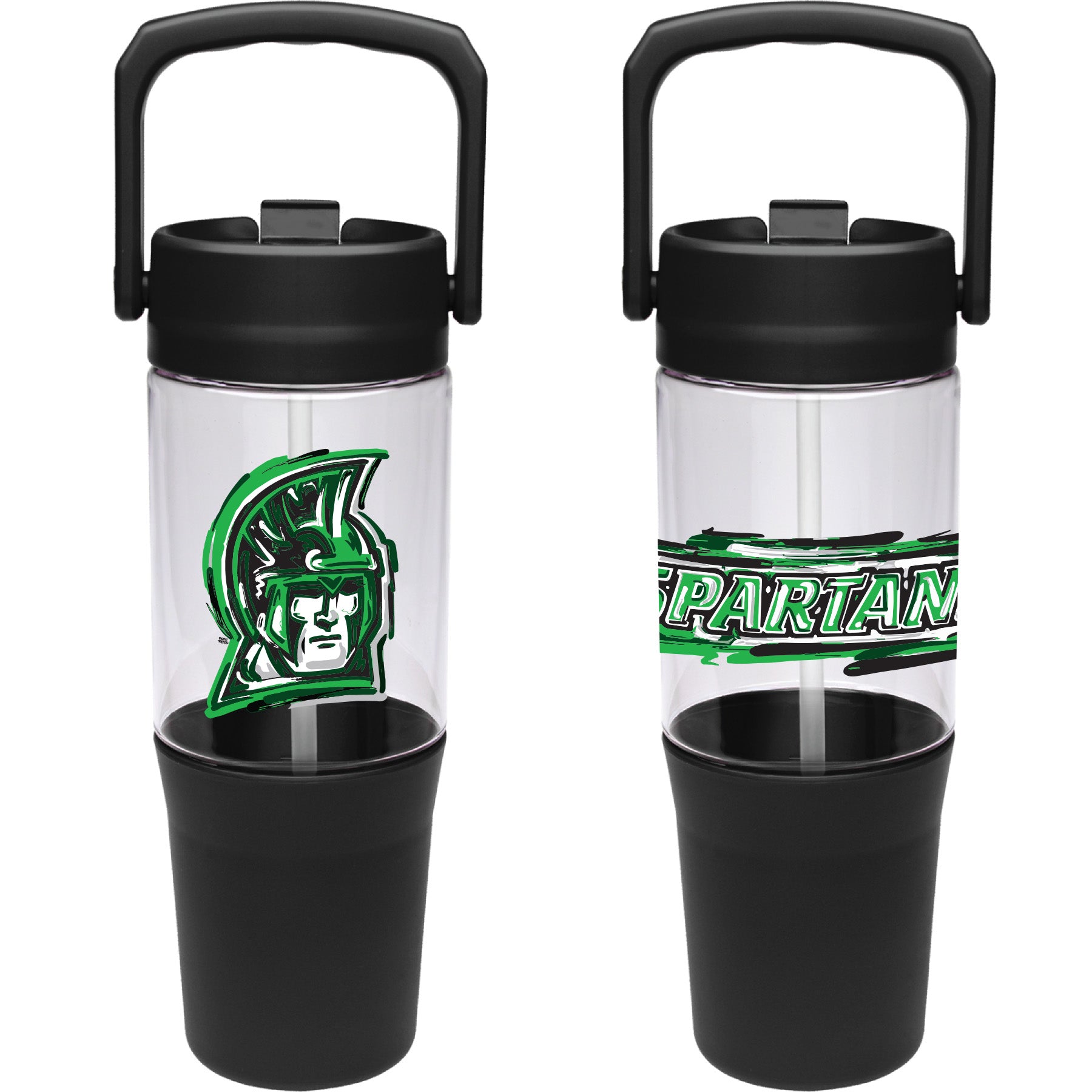 Justin Patten: 40oz Denver Bottle - Green
